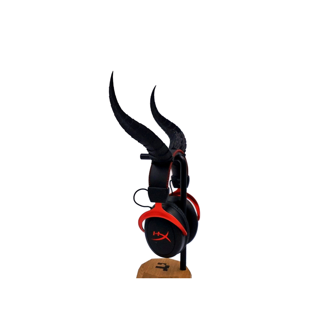Maleficent style Horns Attachment for Headset, Gaming and Streaming Headset Accessories, cosplay, gaming streamer gift, bull horns