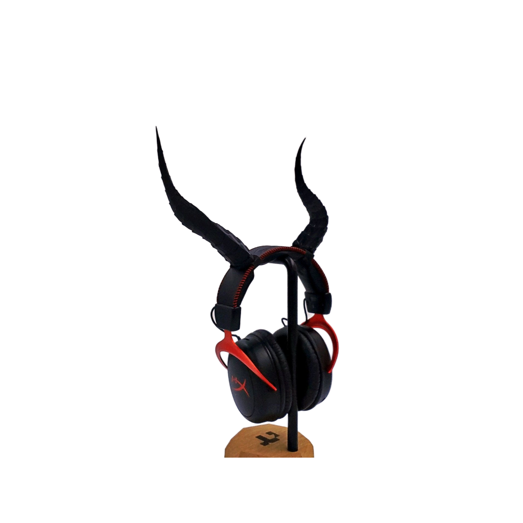 Maleficent style Horns Attachment for Headset, Gaming and Streaming Headset Accessories, cosplay, gaming streamer gift, bull horns