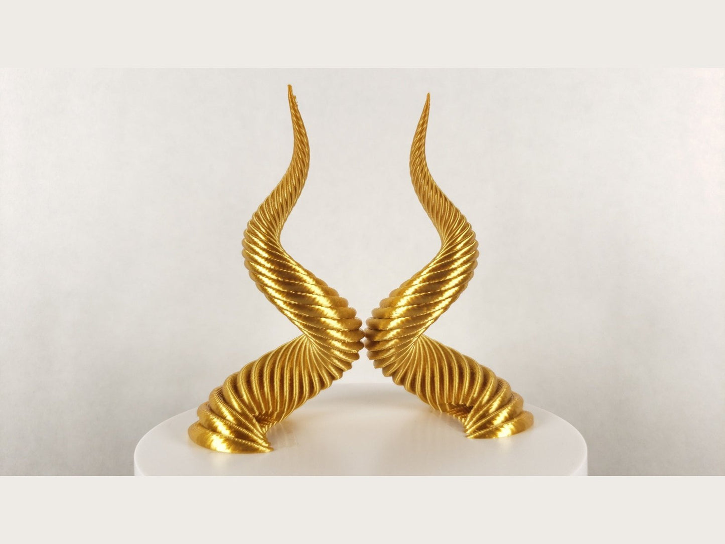 Spiral Horn Attachment for Headset, Gaming and Streaming Headset Accessories, cosplay, Streaming Prop, gaming streamer gift