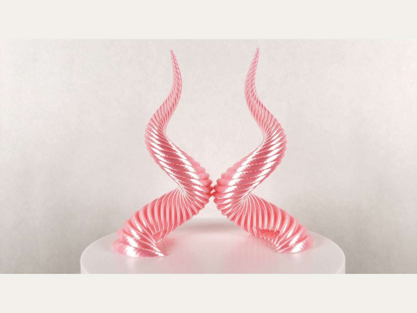 Spiral Horn Attachment for Headset, Gaming and Streaming Headset Accessories, cosplay, Streaming Prop, gaming streamer gift