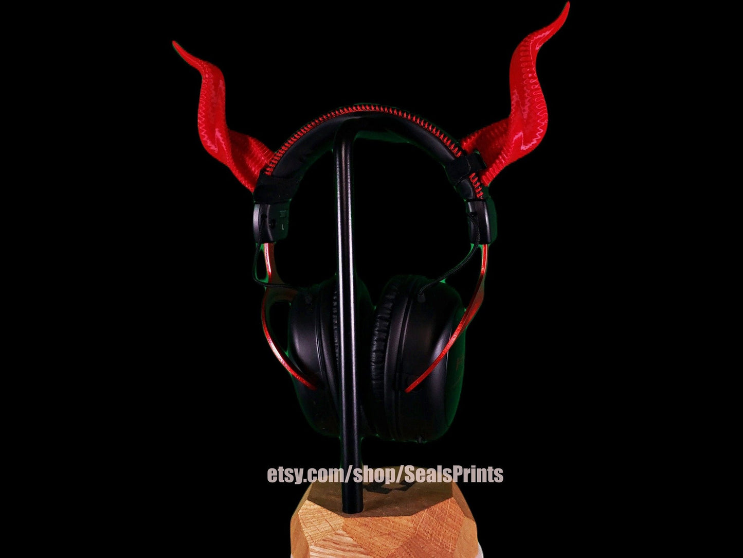 Devil Horns Attachment for Headset, Gaming and Streaming Headset Accessories, cosplay, Streaming Prop, gaming streamer gift
