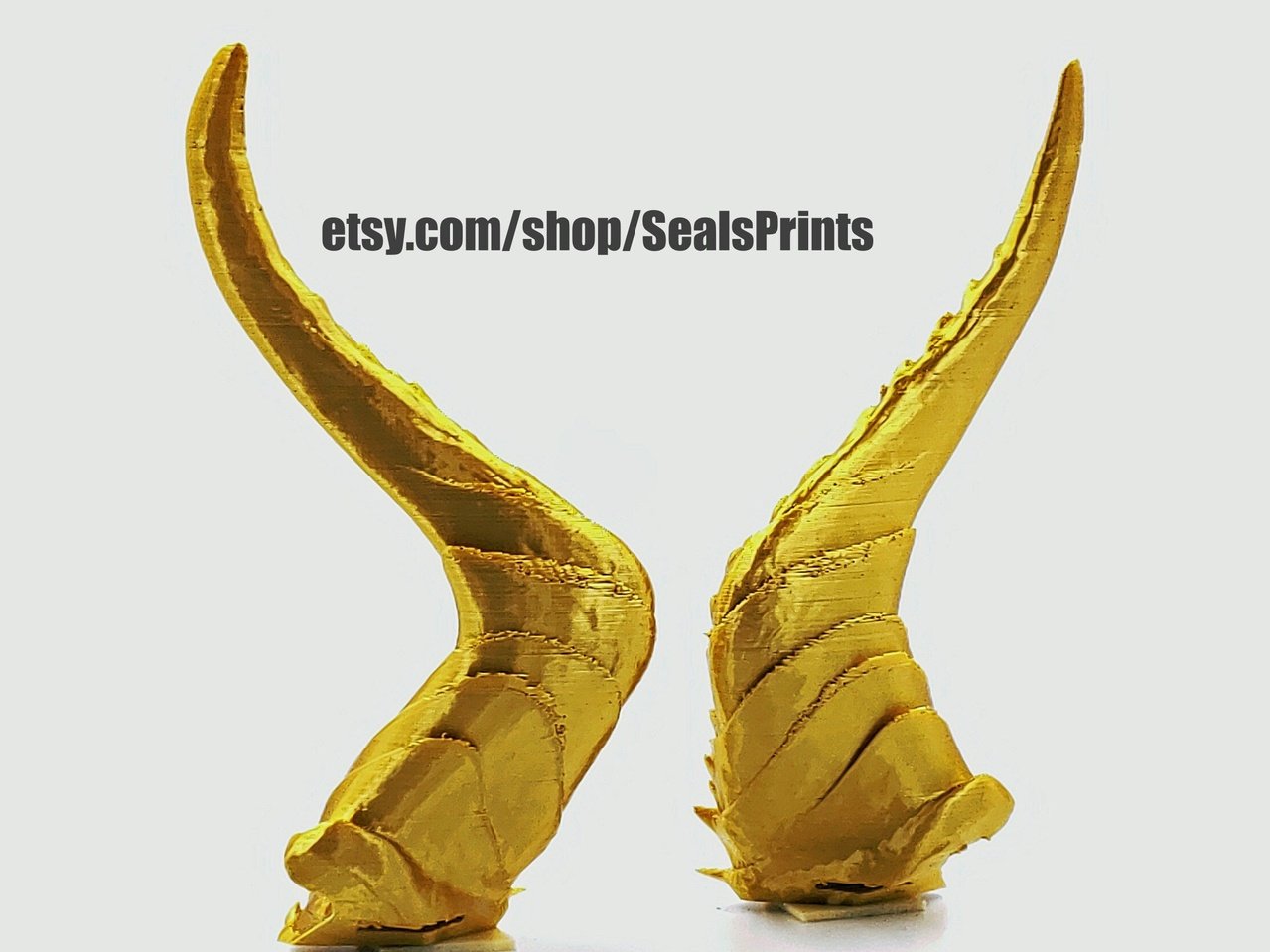 Minotaur Horns Attachment for Headset, Gaming and Streaming Headset Accessories, cosplay, gaming streamer gift, goat horns, bull ram horns