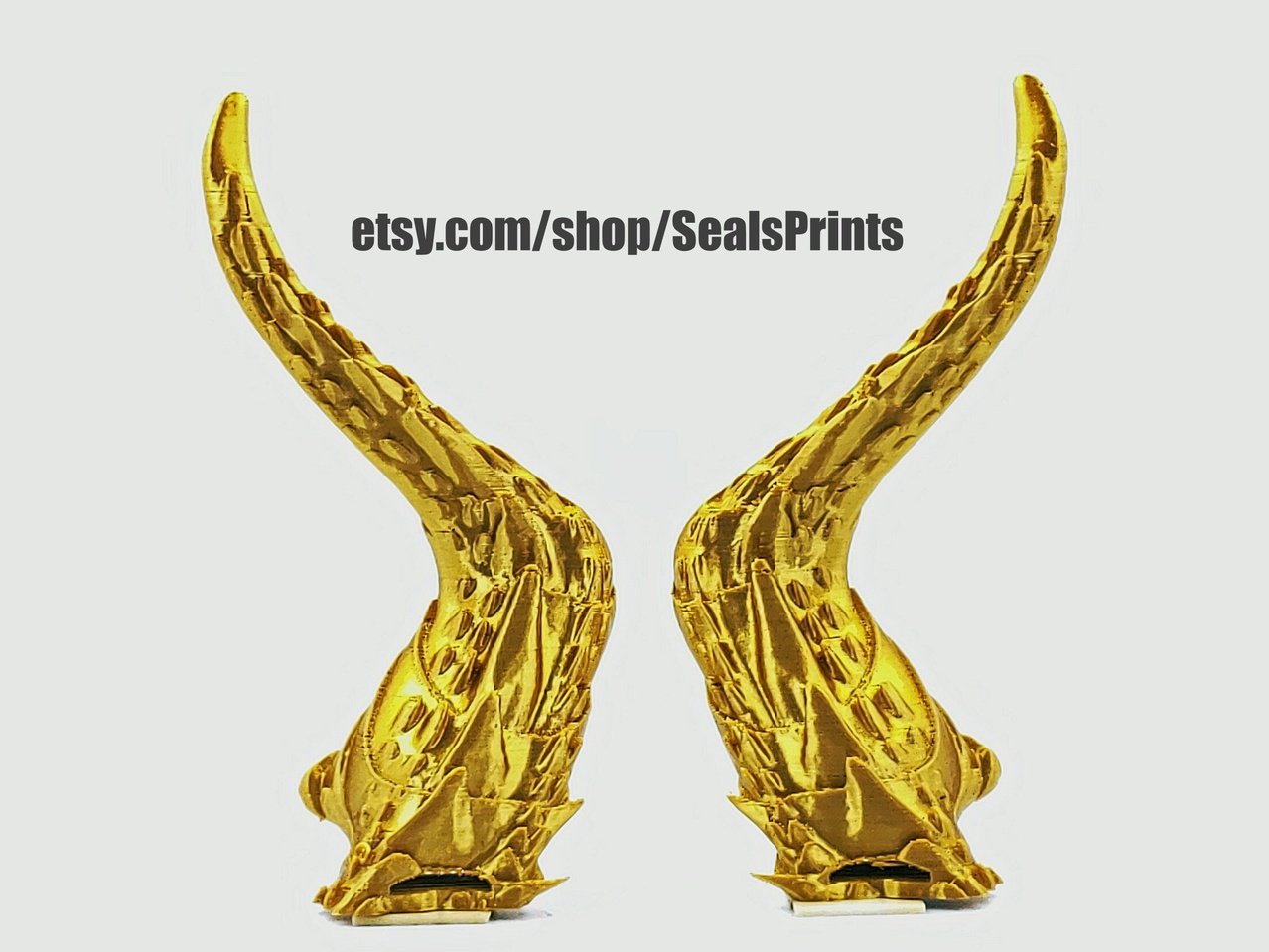 Minotaur Horns Attachment for Headset, Gaming and Streaming Headset Accessories, cosplay, gaming streamer gift, goat horns, bull ram horns