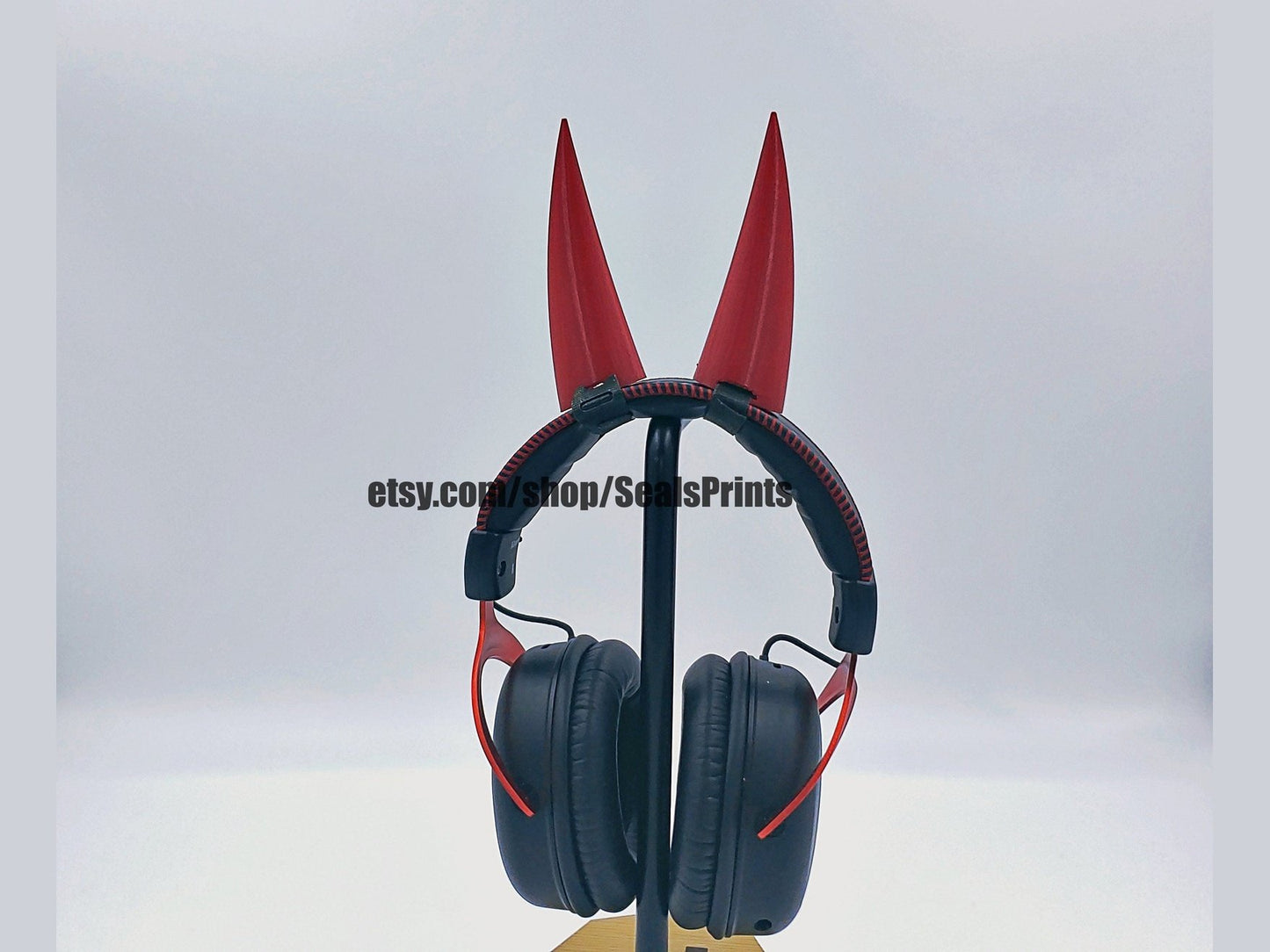 Power Horns Attachment for Headset, Gaming and Streaming Headset Accessories, cosplay, goat horns, bull horns, gaming streamer gift