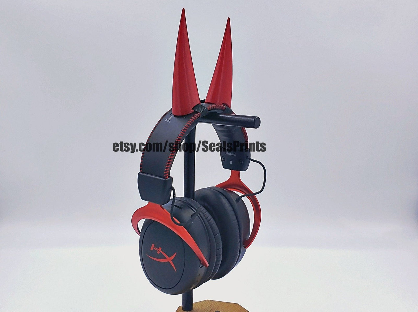 Power Horns Attachment for Headset, Gaming and Streaming Headset Accessories, cosplay, goat horns, bull horns, gaming streamer gift
