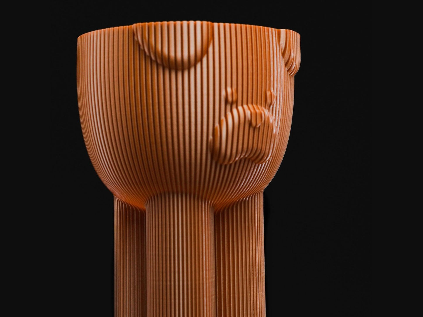 PawsomePup Flower Pot, Dog Flower Pot, cute Flower Pot, animal flower pot, dog vase, animal vase