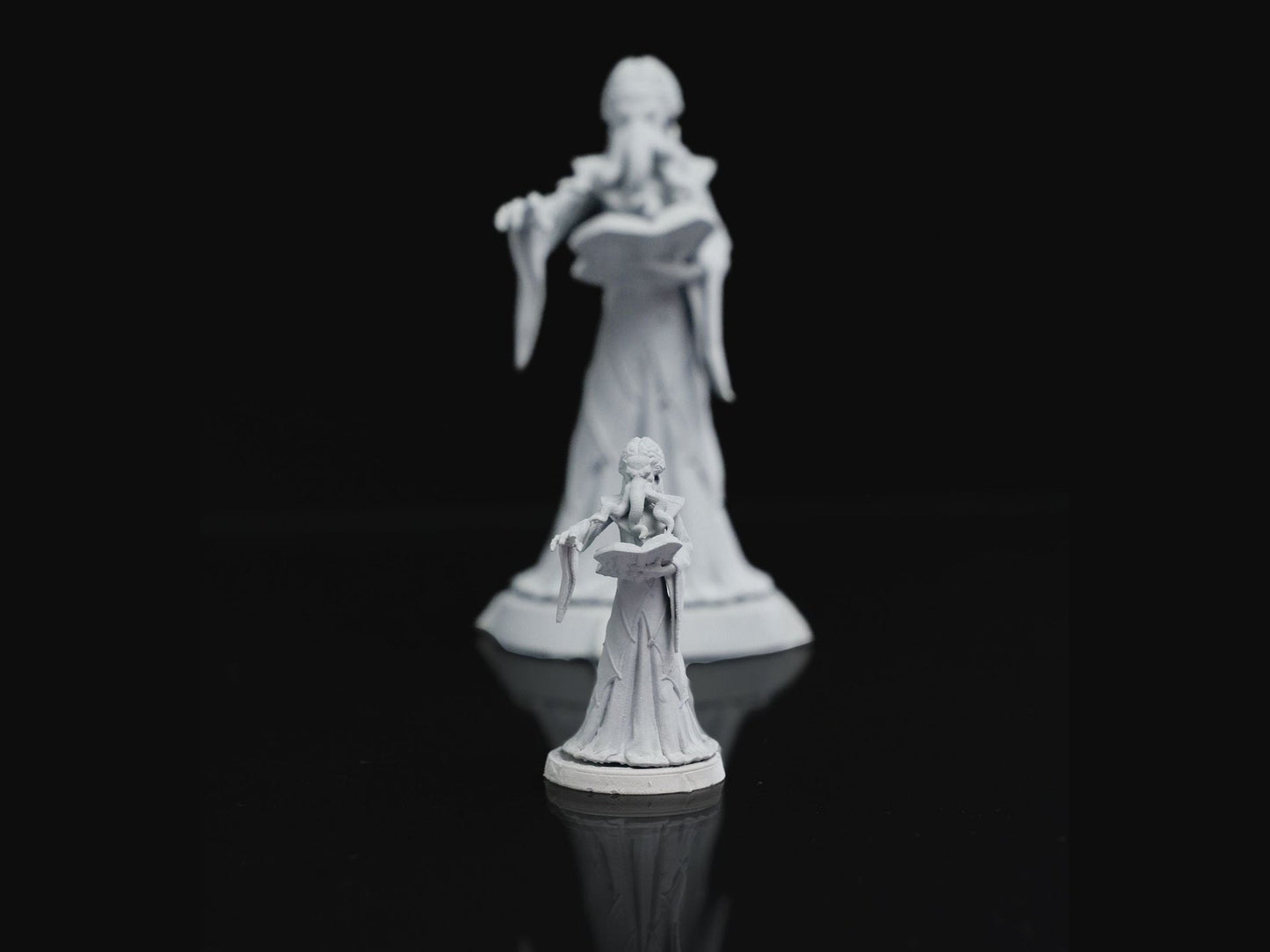 Mind Flayer DnD miniature, Mind Flayer enemy, Provecto DnD tabletop miniature 32mm 72mm