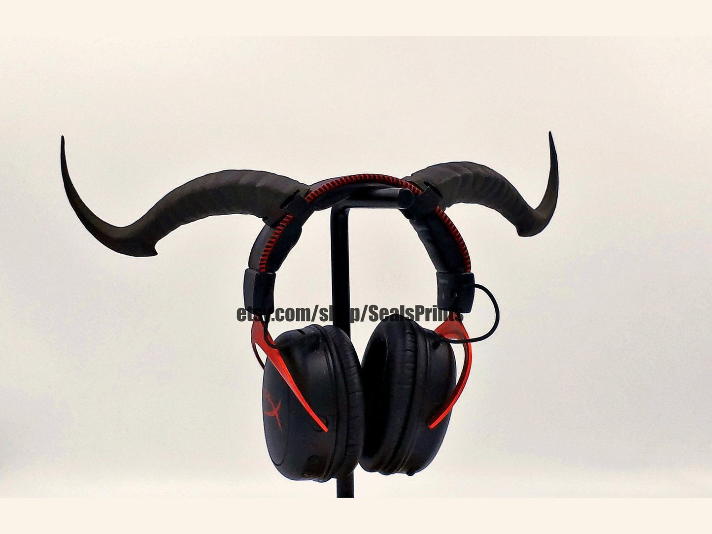 Tiefling Horns headset attachment