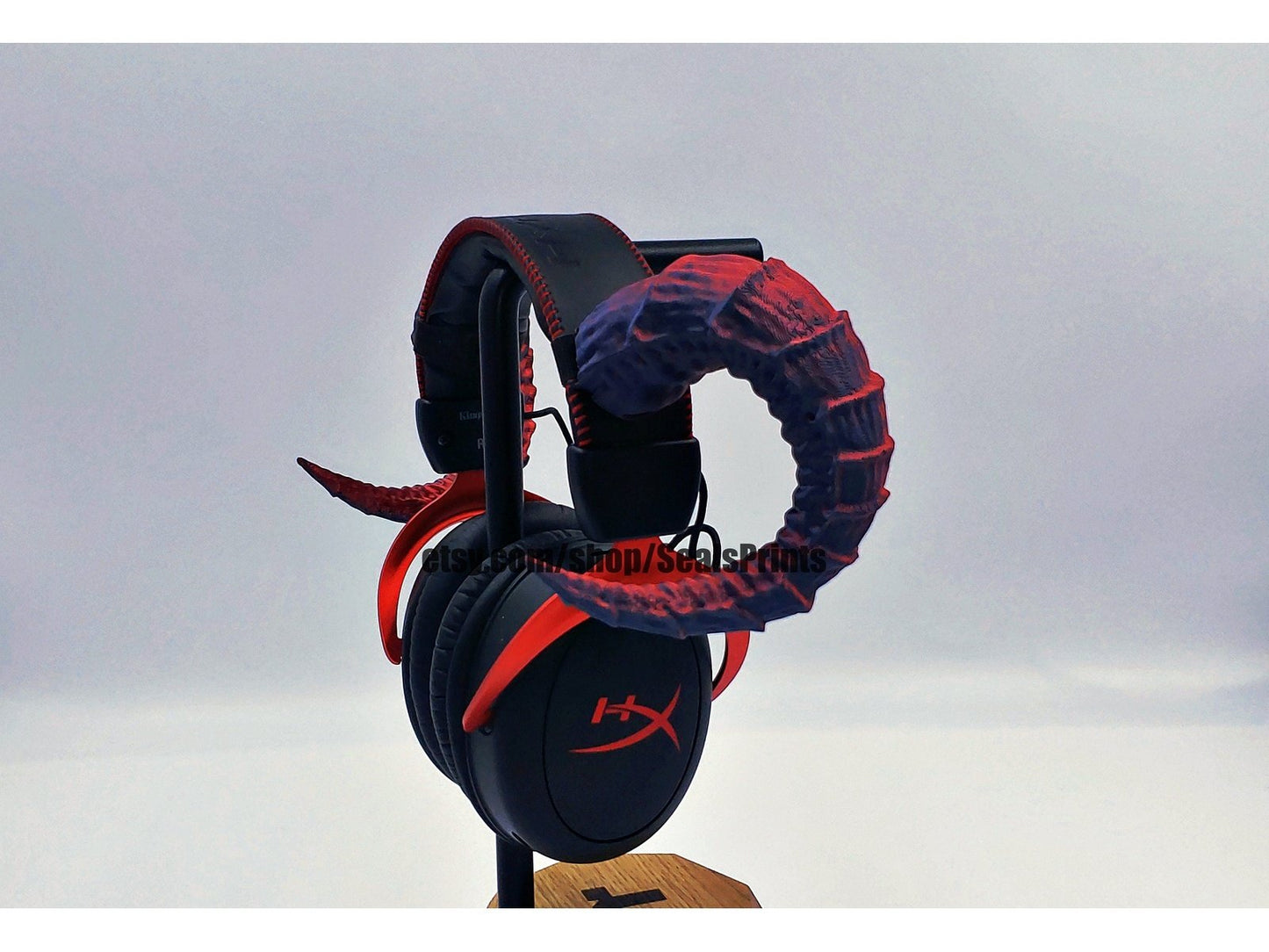 Ram Horns headset attachment