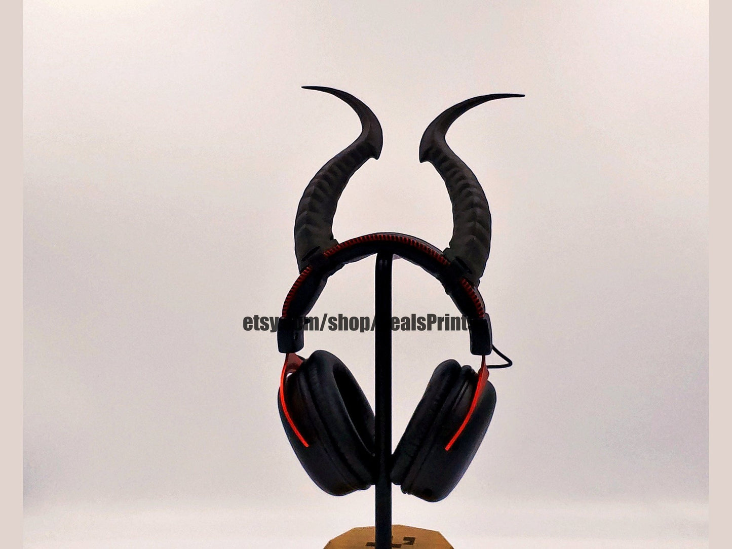 Tiefling Horns headset attachment