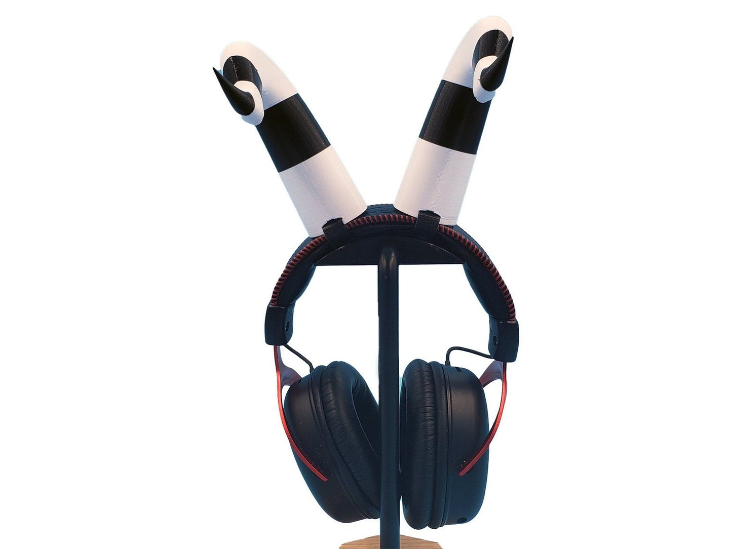 HelluvaBoss Horns Attachment for Headset, Gaming and Streaming Headset Accessories, cosplay, gaming streamer gift, bull horns, demon horns