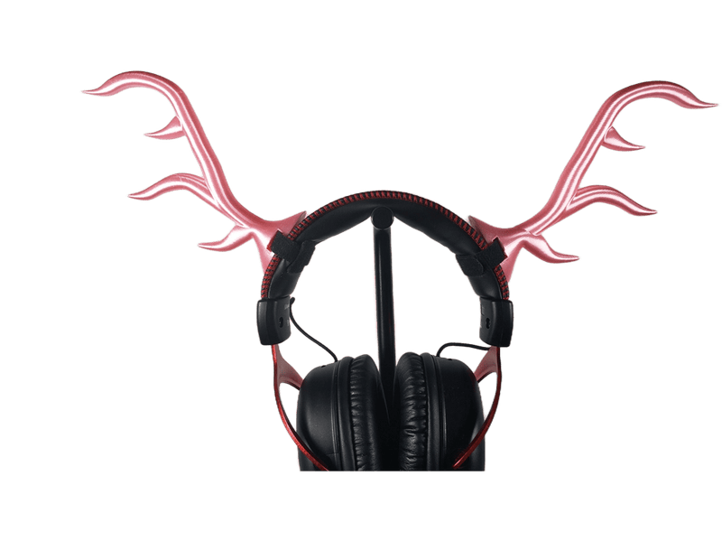 Antlers for Headphones, 3D printed headset attachment by SealsPrints