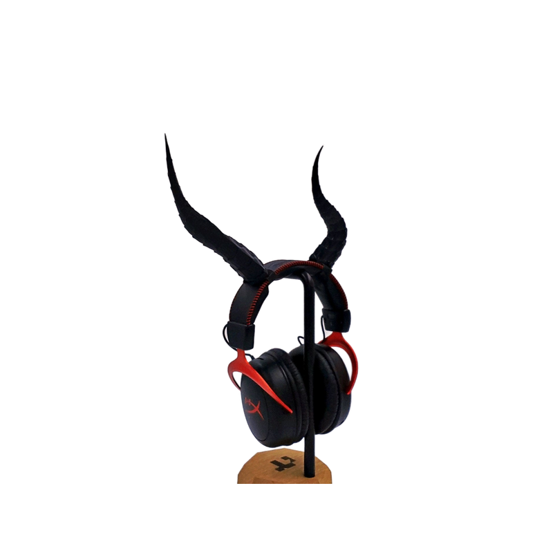 Dark Fairy Horns for Headphones, 3D printed headset attachment by SealsPrints