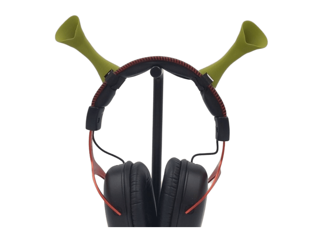 Ogre Ear Attachment for Headset, Gaming and Streaming Headset Accessories, cosplay, Streaming Prop, gaming streamer gift