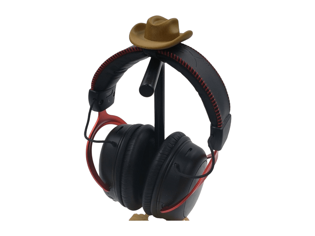 Cowboy hat Attachment for Headset, Gaming and Streaming Headset Accessories, cosplay, Streaming Prop, gaming streamer gift