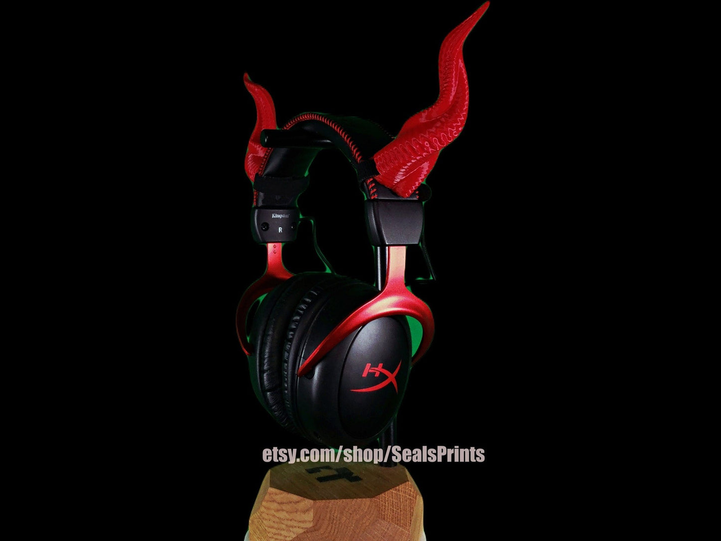 Devil Horns Attachment for Headset, Gaming and Streaming Headset Accessories, cosplay, Streaming Prop, gaming streamer gift