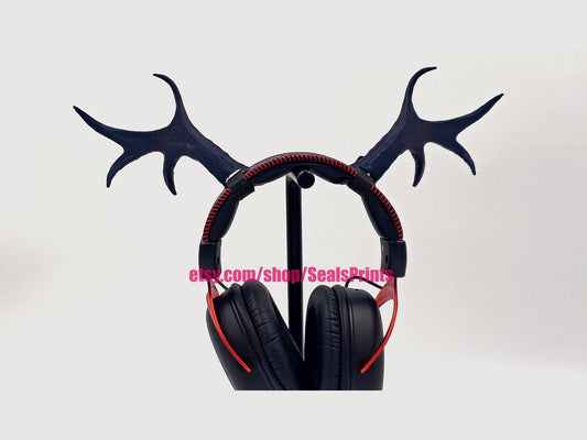 Branch Antler Attachment for Headset, Gaming and Streaming Headset Accessories, cosplay, Streaming Prop, gaming streamer gift