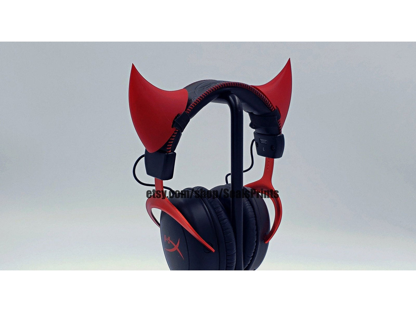 spike devil Horn Attachment for Headset, Gaming and Streaming Headset Accessories, cosplay, Streaming Prop, gaming streamer gift