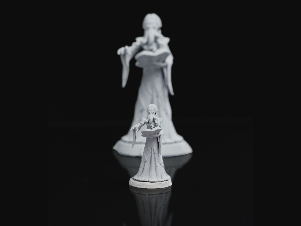 Mind Flayer Miniature, Provecto Sculpt, view 3